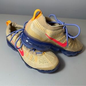 Nike women’s sneaker - Tan and Purple with Orange Accents BRAND NEW!